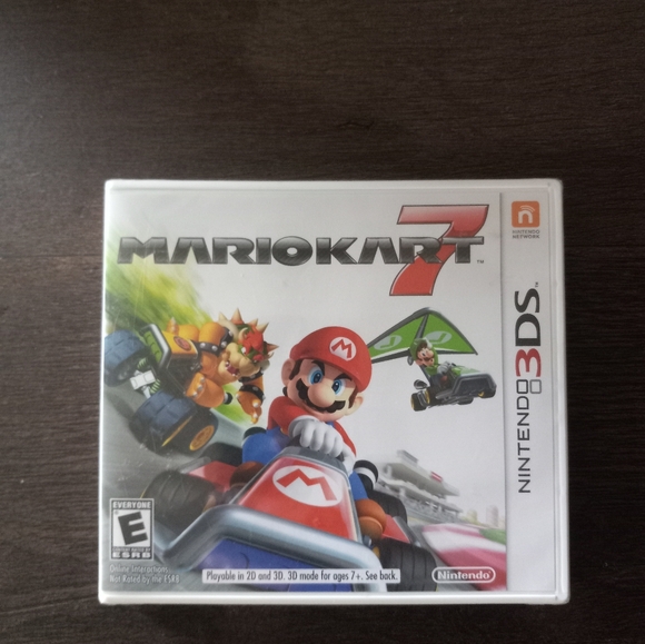 Nintendo Other - 2011 Mario Kart 7 For Nintendo 3DS 1st Print New Factory Sealed